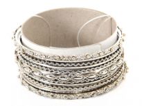 Metal Bangles (11 pieces set)