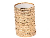 Brass Bangles<br> 6 Design Mix