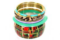 Five pieces bangle set