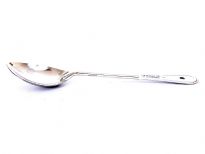 Stainless Steel Plain Basting Spoon. Made in India