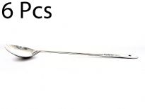 15-Inch Basting Spoon with Stainless Steel Handle, is a necessary item for any kitchen. Due to its 18-8 stainless steel construction the handle is extremely durable. This basting spoon has a holed end for hanging.