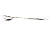 Stainless Steel Plain Basting Spoon. Made in India