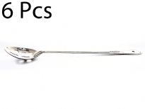 15-Inch Basting Spoon with Stainless Steel Handle, is a necessary item for any kitchen. Due to its 18-8 stainless steel construction the handle is extremely durable. This basting spoon has a holed end for hanging.