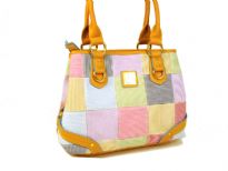 Designer Inspired "Peace Sign" patch handbag