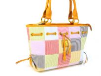 Designer Inspired Peace Sign Patch Handbag