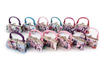 This is a dozen pack of mini purse for coins and small items. Assorted colors.