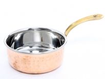 Hammered Copper Sauce Pan Dish