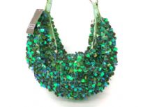 Hand Beaded Sequin Evening bag