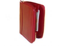 Genuine Leather All round Zip wallet