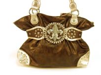 Fleur De Liz Licensed PVC Handbag