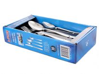 Stainless Steel 16 pieces Cutlery Set. Hand Buffer and Hand Polished. Made in India