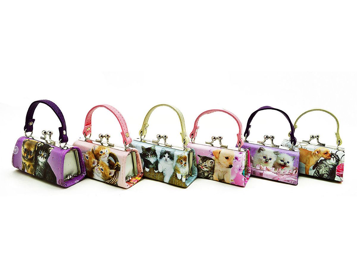 Wholesale Handbags #ct-02 This a dozen pack of mini coin purse for coins and small items ...