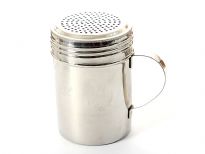 Stainless Steel 10 Oz, Dredge/Shaker with Handle