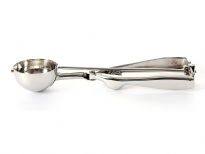 Stainless Steel 1.75 oz. Disher Squeeze Handle.Weight: 120 gms.Length: 8.5 inches