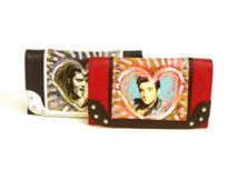 PVC Elvis Presley check book wallet