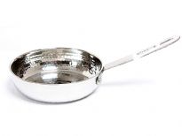 Stainless Steel Hammered Fry Pan Dish - 5 inches