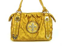 Fleur De Liz Licensed PVC Handbag