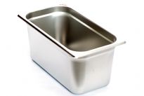 Stainless Steel 1/3 x 6" x 24 Gauge Food Pan
NSF