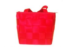 Poly weave handbag