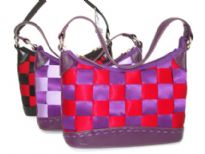 Designer Inspired Poly Weave Handbag