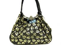 Printed PVC Fashion Handbag. 