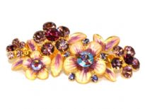 Plum Blossom Hair Barrette