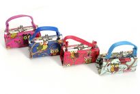 This a dozen pack of mini coin purse for coins and small items. Assorted colors. 