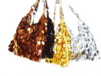 Hand Beaded Sequin Bag