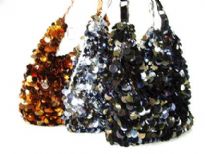 Hand Beaded Sequin Bag