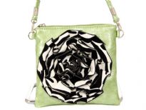 PVC Flower Messenger Bag