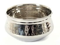 Stainless steel single wall 5.25 inches (500 ml)Moroccan dish Bowl. Made in India