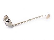 Stainless Steel 1.5 Oz. one piece measuring ladle.