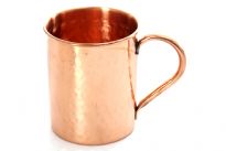 100% Solid Pure Copper Hand Made Hammered Moscow Mule Mug. Capacity : 20 Oz.