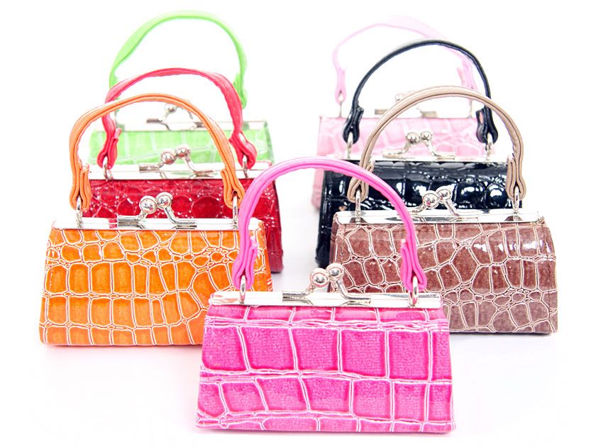 Wholesale Handbags #mp012 Assorted colors coin purse sold per dozen