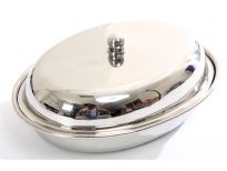 Stainless Steel Oval Dish