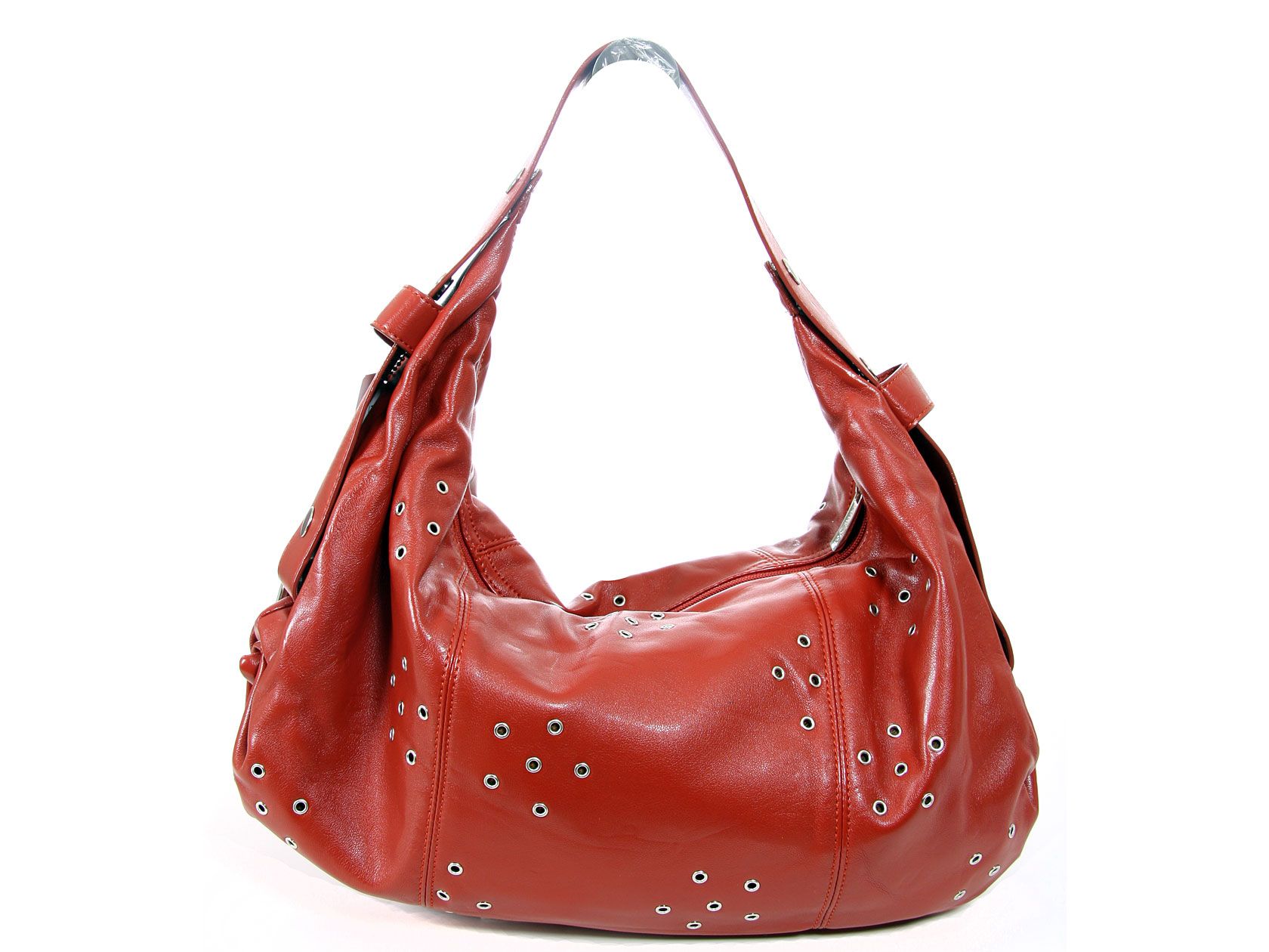 Wholesale Handbags #p720-rd Rina Rich PU Handbag. Top zipper closing ...