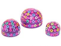 3 Pieces set of Decorative Pill Boxes