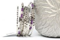 Trendy fashion bangle bracelet set of 11 pieces. Handcrafted by expert artisans. Durable and high quality construction. 