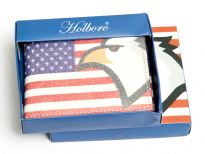 Eagle Print Bi-fold men wallet