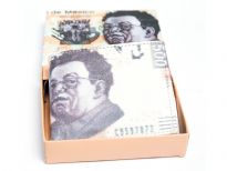 Peso Print bi-fold men wallet