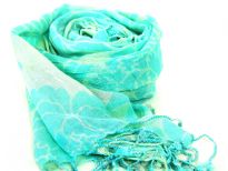 100% viscose printed scarf