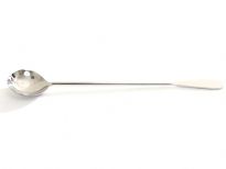 Hammered Stainless Steel Tip Ladle.