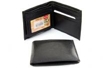 Carry your money in style. This is a faux leather credit card wallet for men. As this is genuine leather, please be aware that there will be some small creases and nicks in the leather but the wallet are all brand new. 