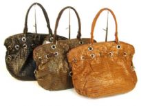 Designer Inspired PU Handbag with drawstring closure as well as zipper closure. Spacious bag has braided double shoulder straps.