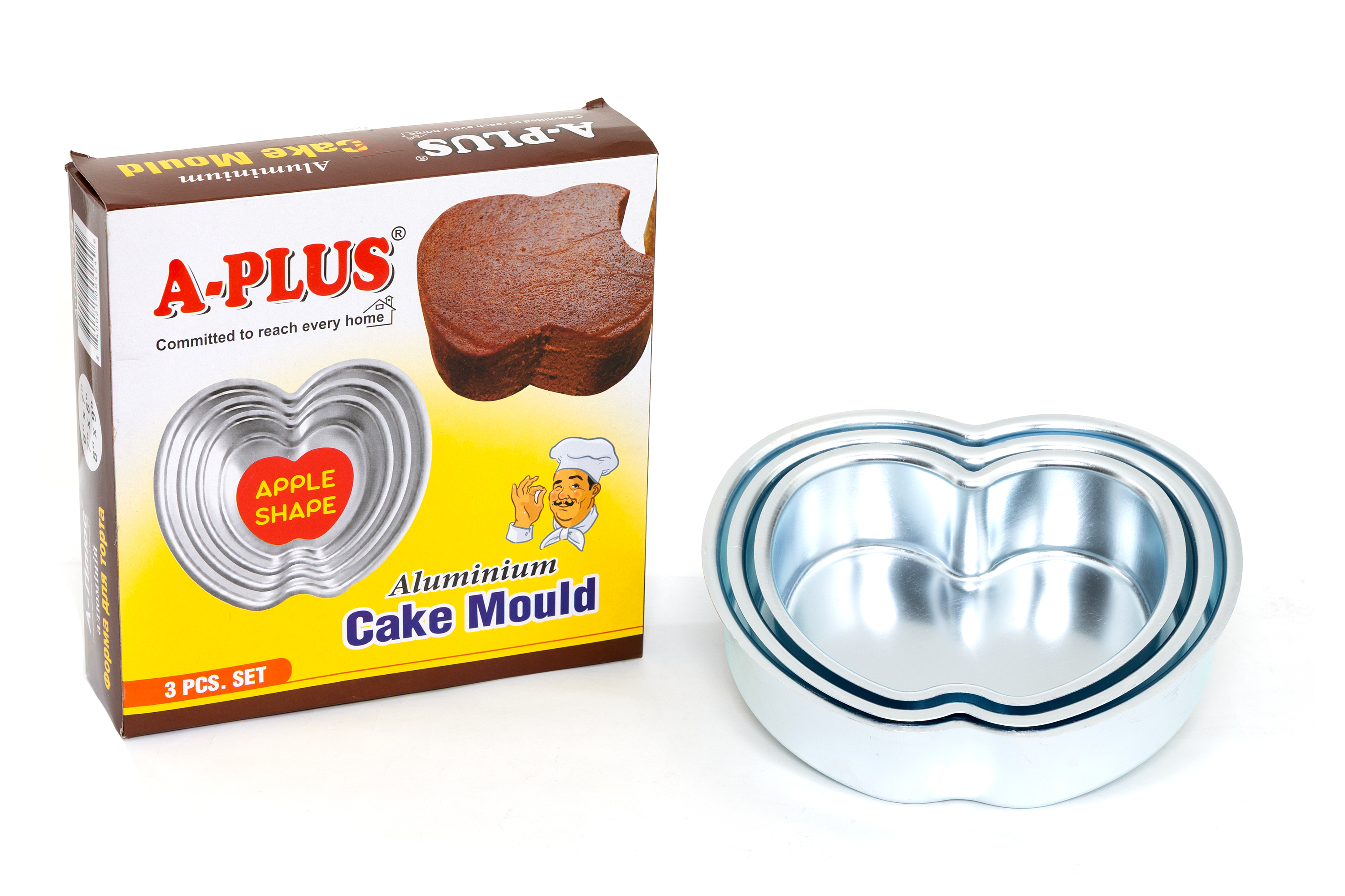 Aluminium Cake Mould set