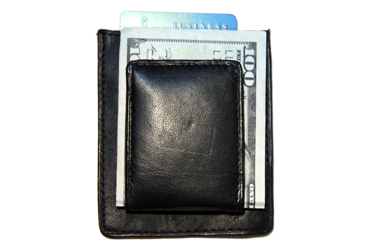 mens slim credit card holder