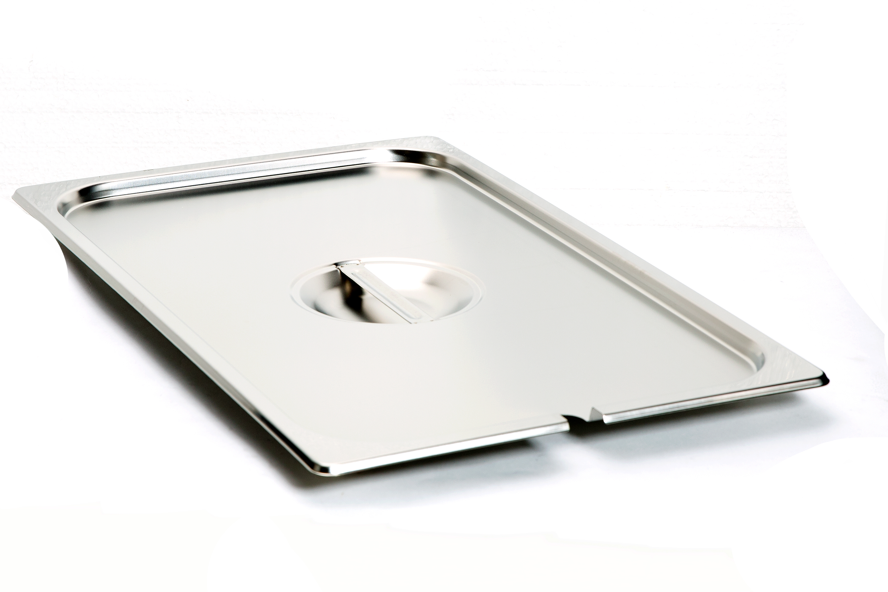 Full Size 25 Gauge Steam Table Pan Food Pan Cover with Notch