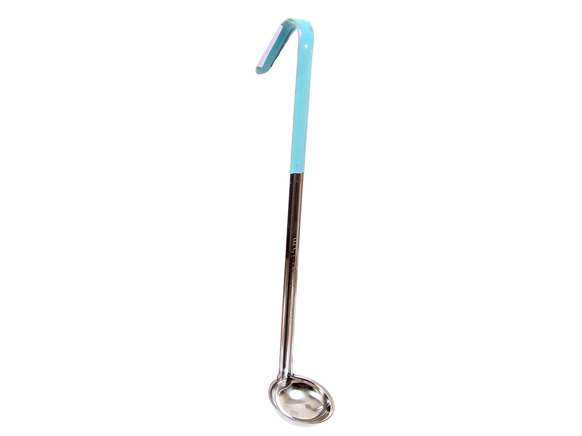 Color Coded Stainless Steel Measuring 1 Piece Ladle - Teal 