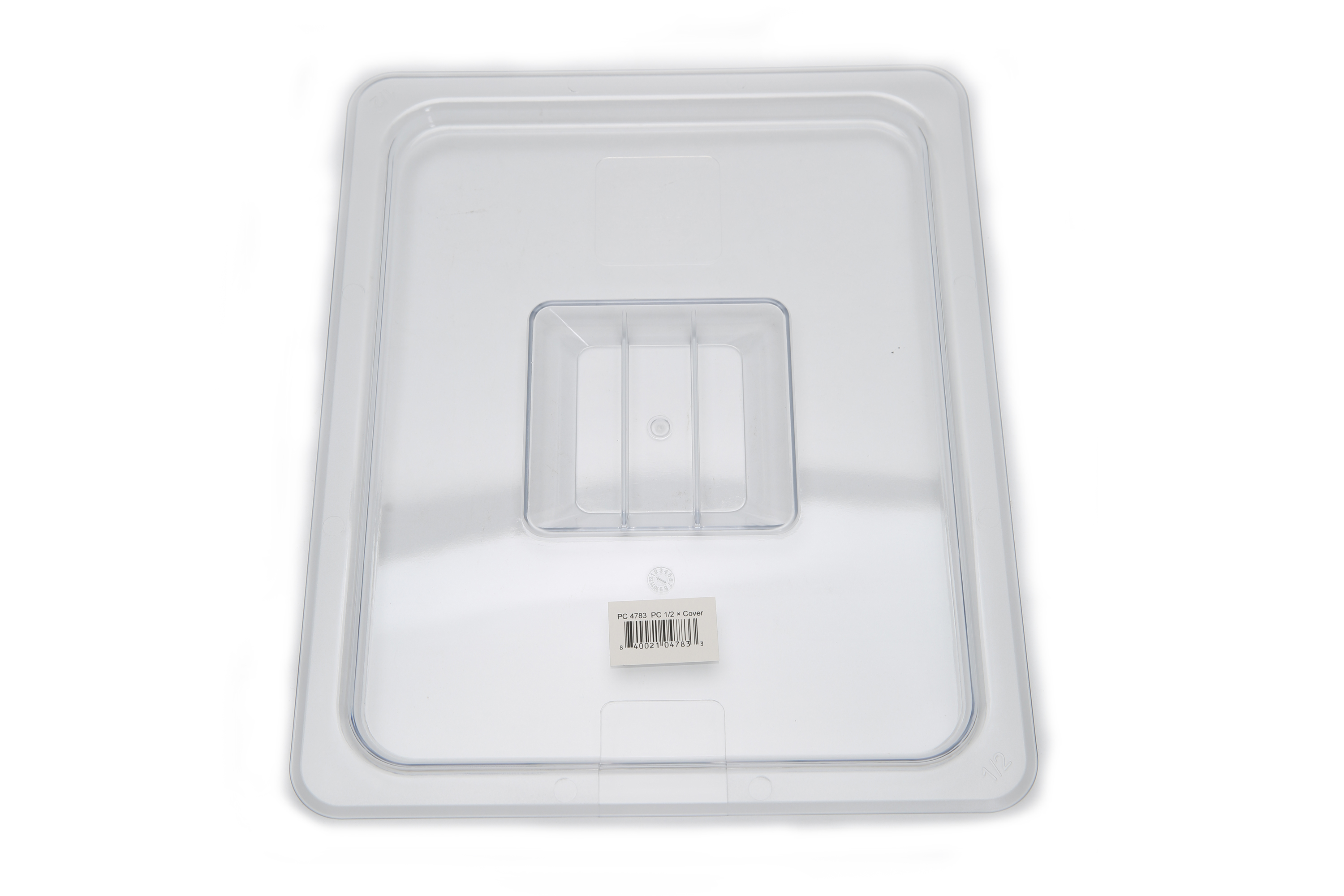 Polucarbonate 1/2 size solid cover