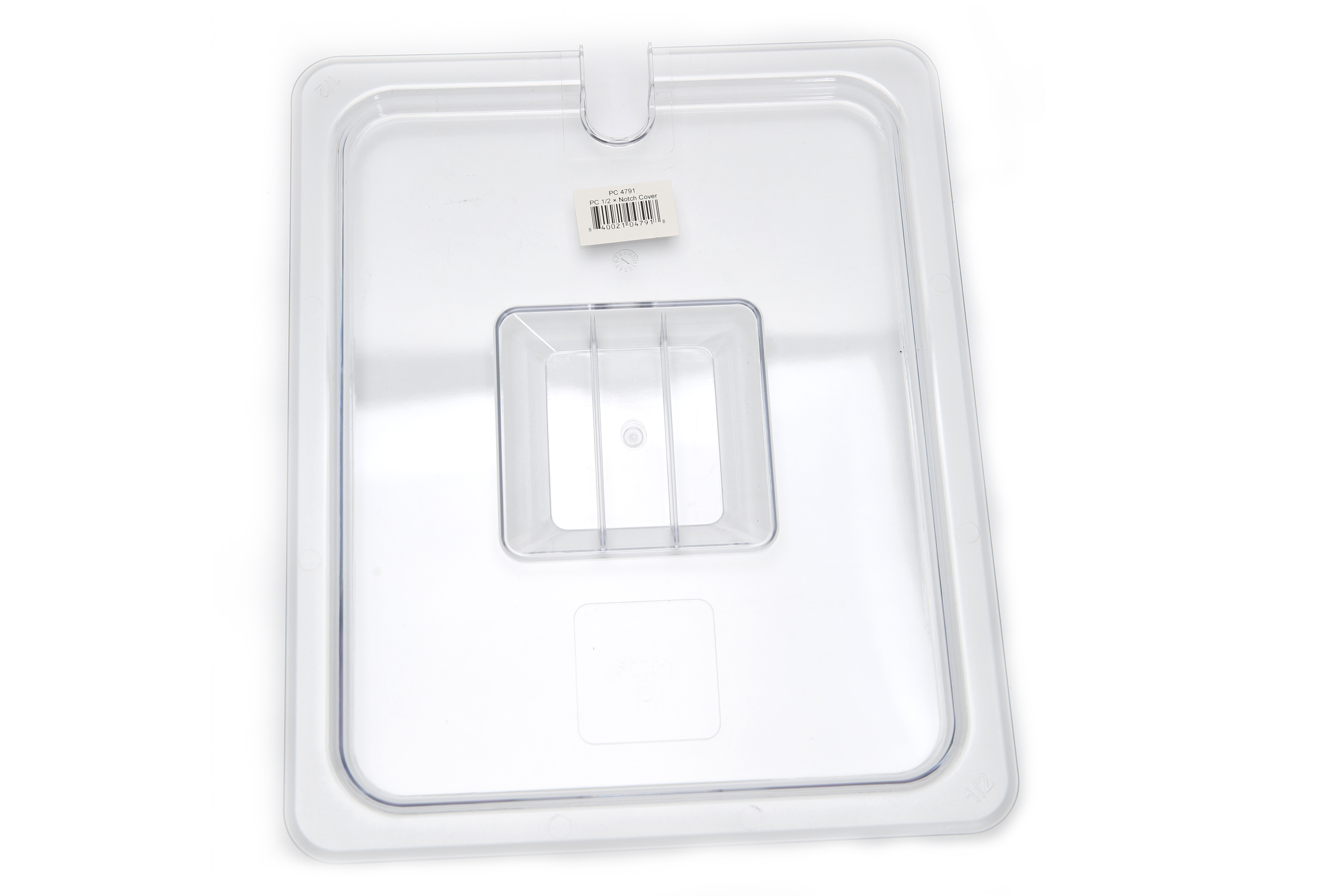 Polycarbonate 1/2 Notched cover
